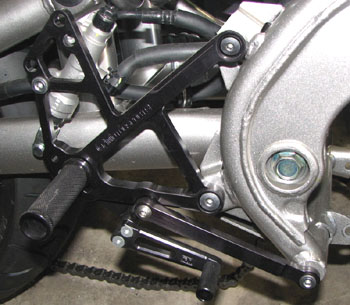 Jalkatappisarja Kawasaki Ninja 650R 2009-2011 - Woodcraft