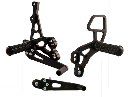 Jalkatappisarja Suzuki GSX-R 1000 2009-2016, GSX-R 600 2011-2016, GSX-R 750 2011-2016 - Woodcraft