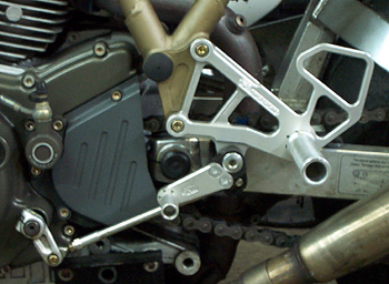 Jalkatappisarja Ducati 750SS 1999-2006, 1000SS 1999-2006, Paul Smart Replica, Sport Classic 2006 - Woodcraft