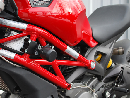 Crash Pads Ducati Monster 696, 796, 1100 - Woodcraft