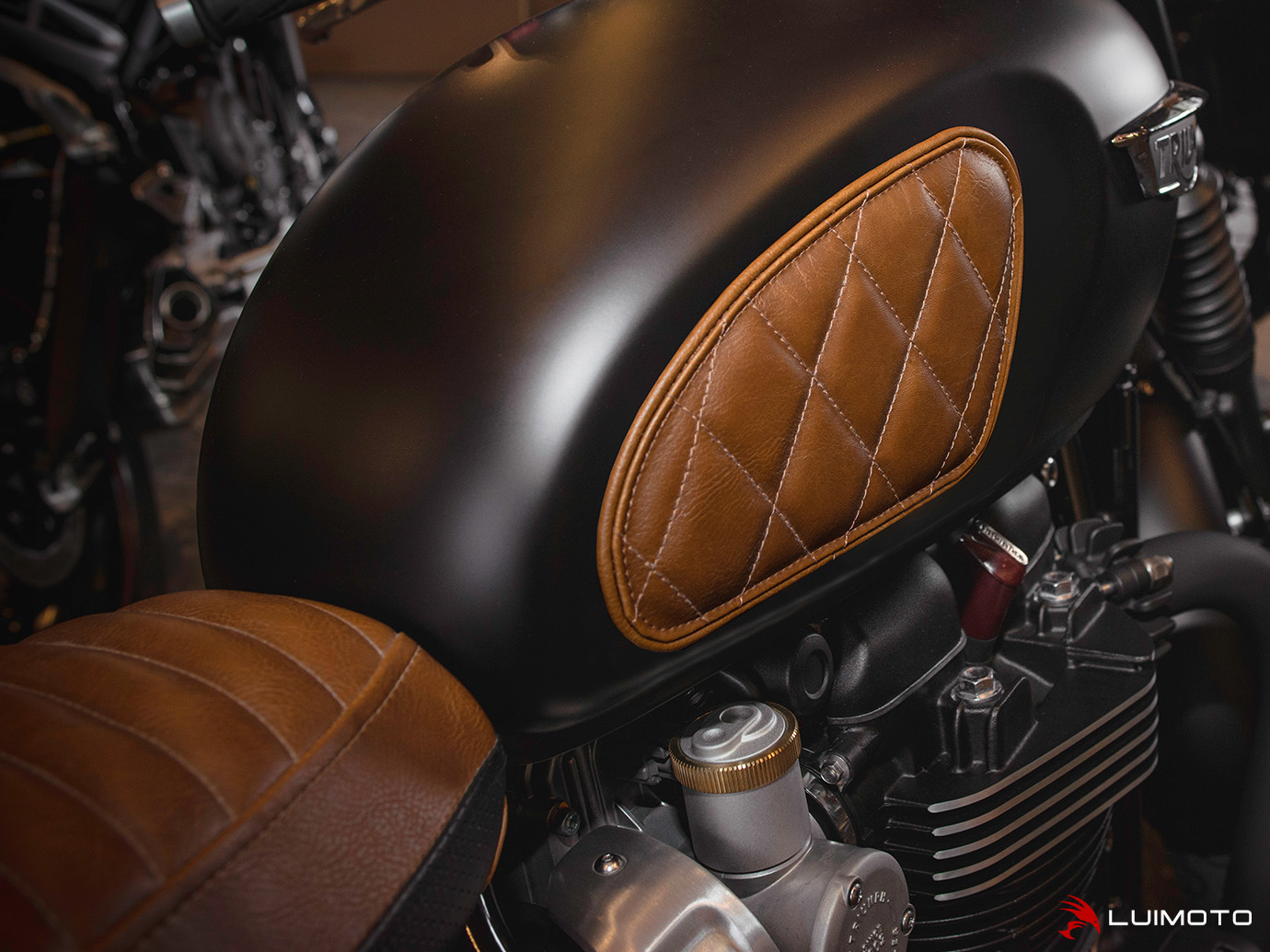 Tank Leaf Tankinsuojapari Triumph Bonneville, Thruxton, Scrambler Diamond Edition - Luimoto