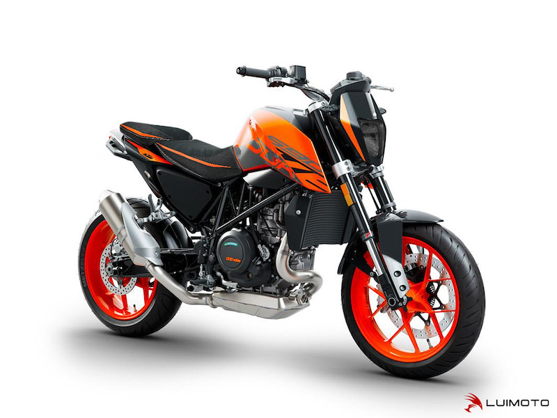 Satulanpäällinen KTM 690 Duke 2016-2019 Etu R Edition - Luimoto