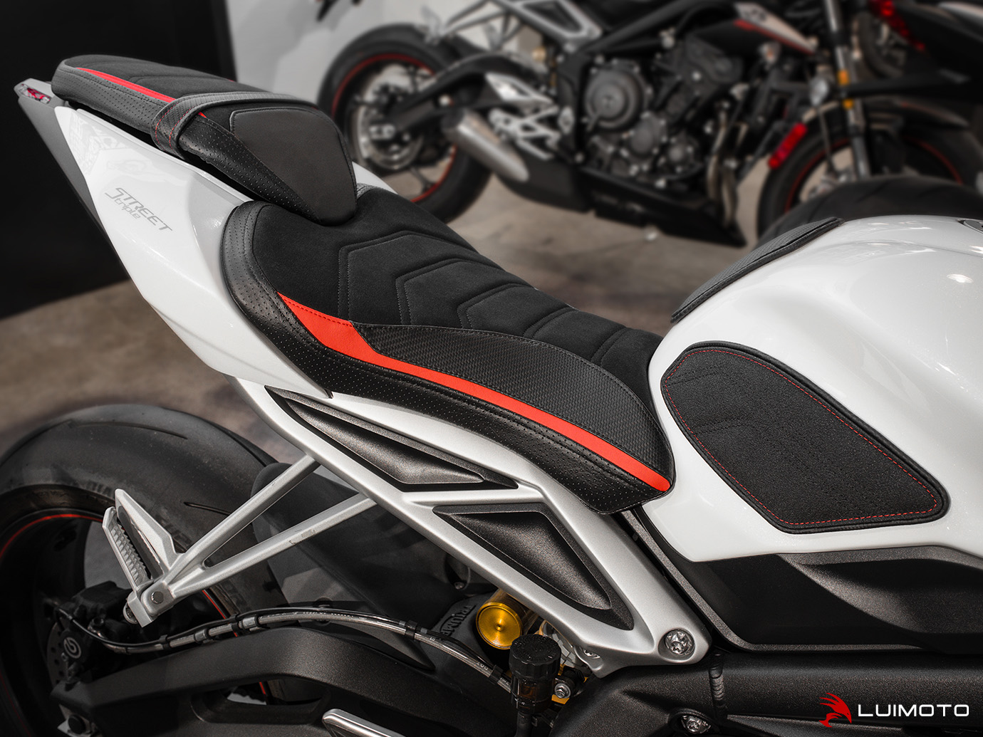 Tank Leaf Tankinsuojapari Triumph Street Triple 765 2017-2020, Street Triple 2013-2016 - Luimoto