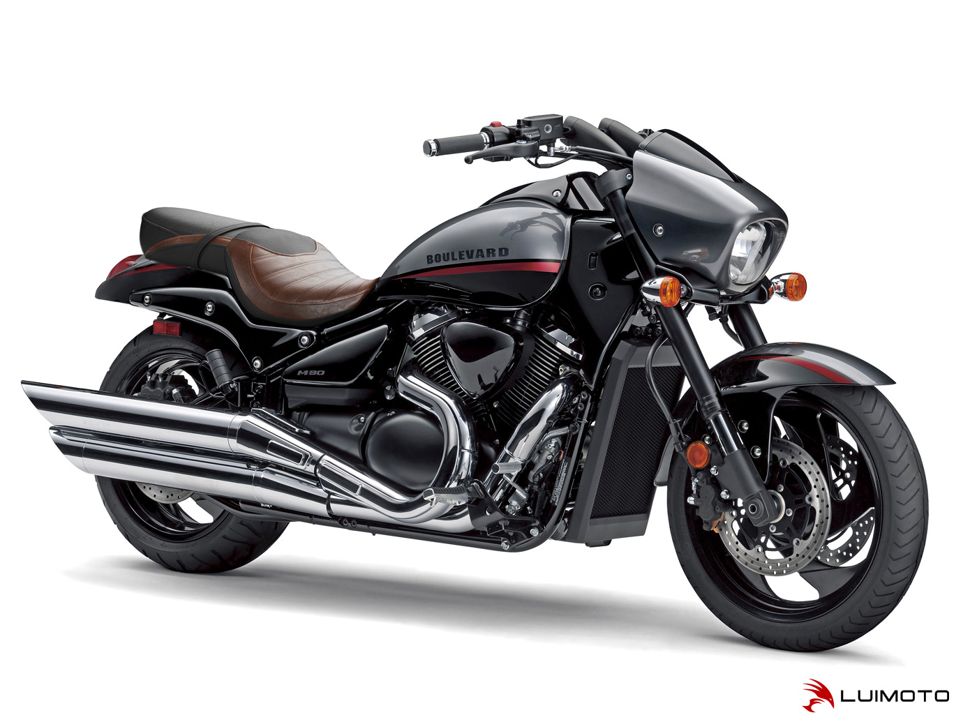 Satulanpäällinen Suzuki M 1500 Intruder / M 90 Boulevard 2009-2019 Sport Cruiser edition Etu - Luimoto