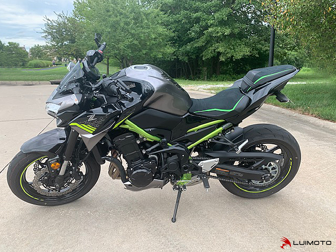 Satulanpäällinen Kawasaki Z 900 2020 Sport Edition Etu - Luimoto