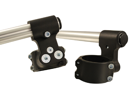 Ohjaustangot Clip-On Ø 37-54mm +50mm - Woodcraft