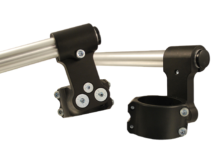 Ohjaustangot Clip-On Ø 37-54mm +63mm - Woodcraft