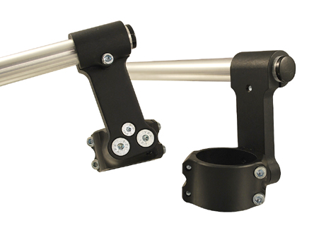 Ohjaustangot Clip-On Ø 37-54mm +76mm - Woodcraft