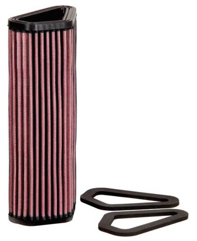Ilmansuodatin Ducati 848, 1098, 1198,  848/1100 Streetfighter, Diavel - K&N Filters
