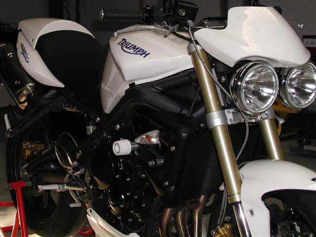 Crash Pads Triumph Street Triple 2007- Bike Design