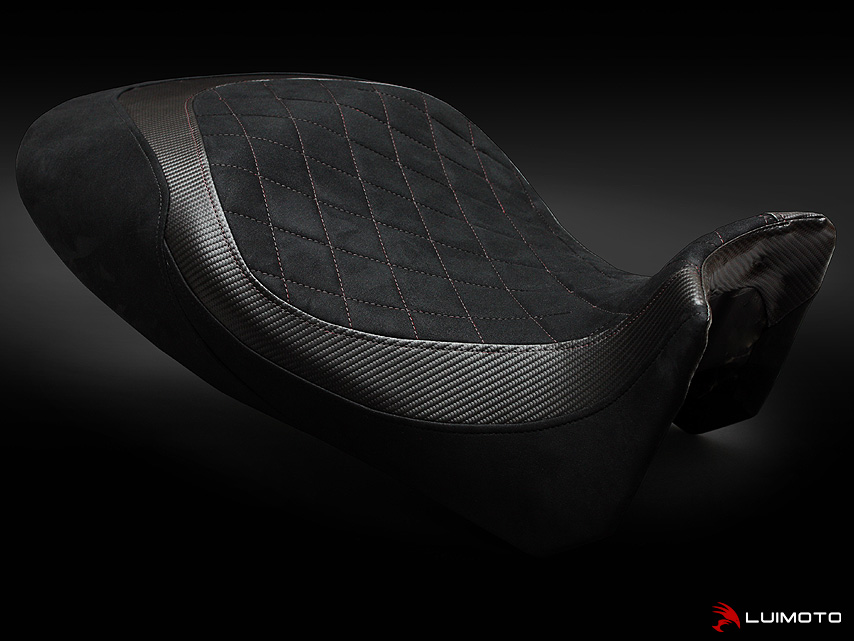 Satulanpäällinen Ducati Diavel Touring Mallin Satulaan Diamond Edition - Luimoto