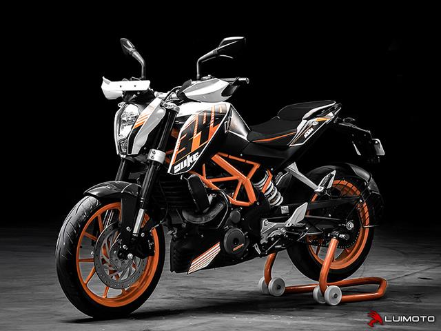 Satulanpäällinen KTM 125 Duke 2011-2016, 200 Duke 2012-2015, 390 Duke 2013-2016 - Luimoto