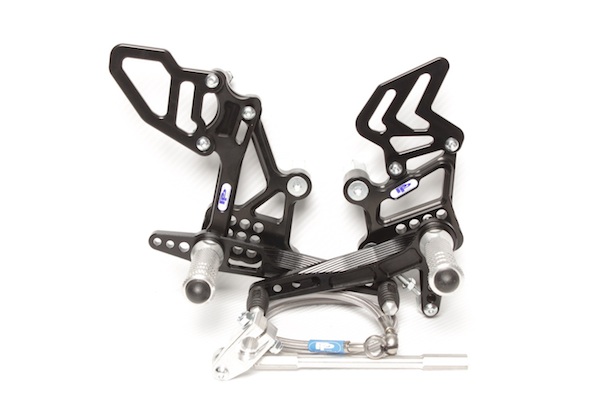 Jalkatappisarja Kawasaki Ninja 300 R 2011-2015 - PP Tuning
