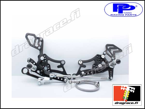 Jalkatappisarja Yamaha YZF 125 R 2008-2015 - PP Tuning