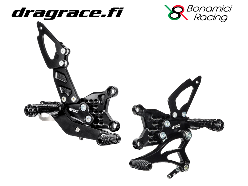 Jalkatappisarja Aprilia RSV 4 Factory APRC 2011-2016, Tuono V4 Factory APRC 2011-2016 Normaali Vaihdekaavio - Bonamici Racing