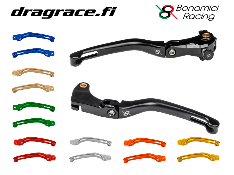 Vipupari Säädettävä/Taittuva Yamaha YZF-R1 2015-2025, MT-09 / FZ-09 2021-2023 - Bonamici Racing