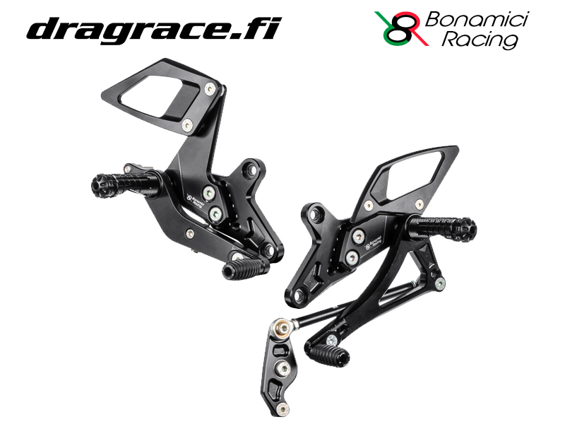 Jalkatappisarja KTM SuperDuke 1290 R/GT ->2019 Normaali Sekä Käänteinen Vaihdekaavio - Bonamici Racing