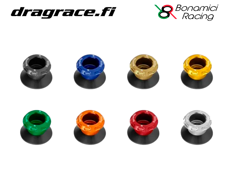 Huoltopukkiadapterit / Lankarullat 10mm EVO Standard - Bonamici Racing