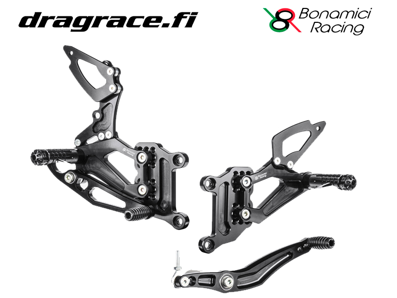 Jalkatappisarja Yamaha YZF-R1 1998-2003 Normaali Sekä Käänteinen Vaihdekaavio - Bonamici Racing