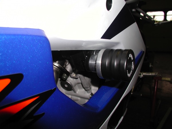 Crash Pads Suzuki GSX-R 1000 2005-2006 - Bike Design