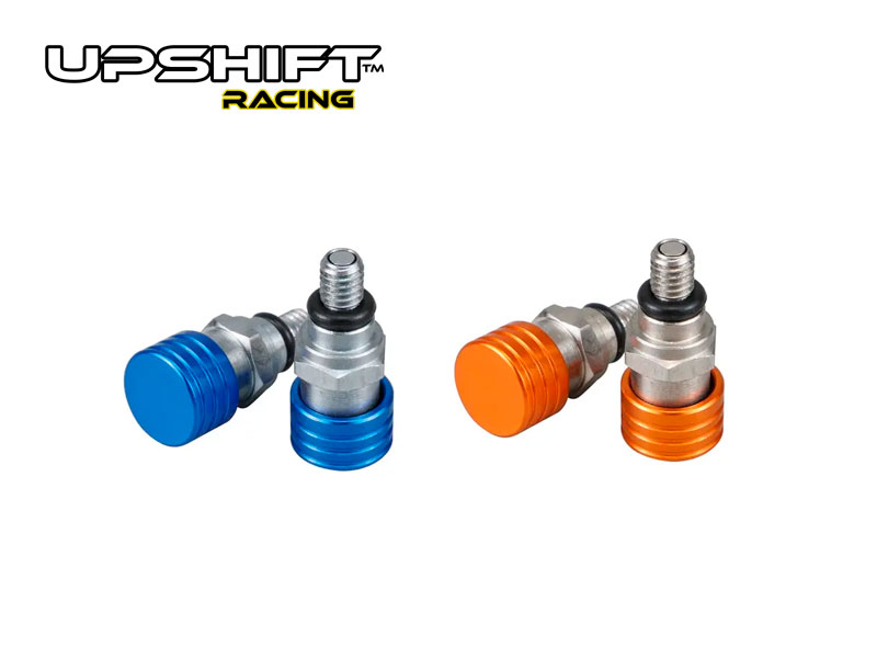 Etuiskunvaimentajien Pikailmausventtiilit M4 x 0.7mm KTM/Husqvarna (eri värejä) - Upshift Racing