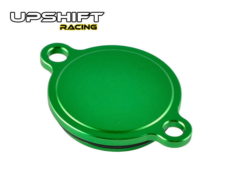 Öljynsuodatinkotelonkansi Kawasaki KX 250 F 2005-2018 Vihreä - Upshift Racing