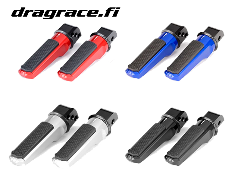 Jalkatapit Etu Kawasaki ZX-10R 2004-2010, ZX-6R 2004-2016, ER-6f/n 2006->, Z 750R 2011-> - Dragrace.fi