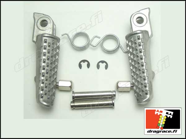 Jalkatapit Etu Honda CBR 600/900/1000/1100 F/RR/XX, VTR, VFR, CBF, XL, ST, NT, NTV, CB - Dragrace.fi