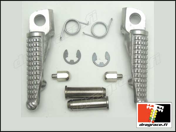 Jalkatapit Etu Kawasaki ZX-10R 2004-2011, ZX-6R 2004-2015, ER-6f/n 2005->, Z 750R 2011-> - Dragrace.fi