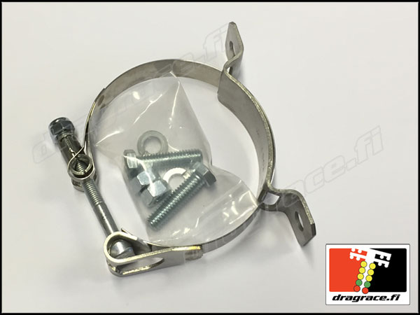 Ilokaasupullon Kiinnike, 1.25 lbs Pullolle - Dragrace.fi
