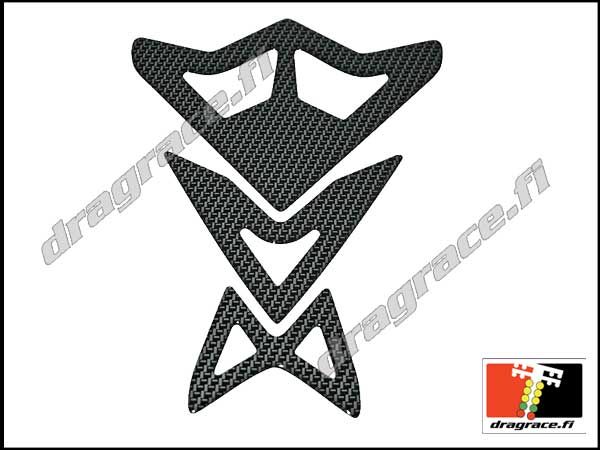 Tankinsuoja Carbon Look 203 x 158 mm - Dragrace.fi