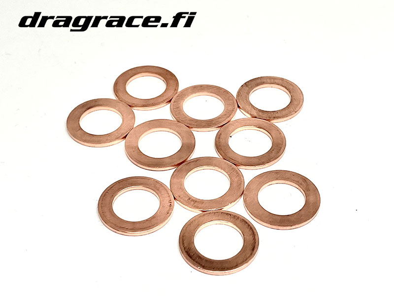 Aluslevy, Kuparia 14mm/22mm/1,5mm - Dragrace.fi