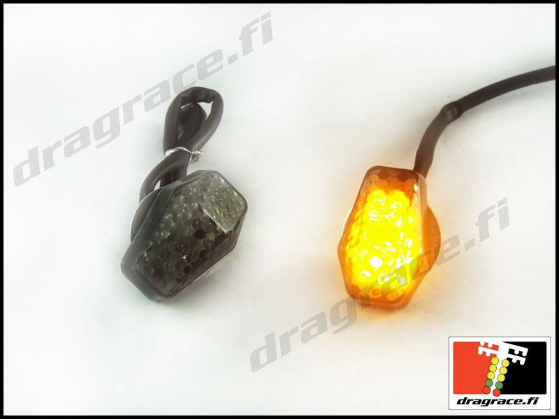 Etuvilkkupari Upotettava LED Suzuki GSX-R 1000 2001-2004, GSX-R 600 2001-2005, GSX-R 750 2000-2005 - Dragrace.fi