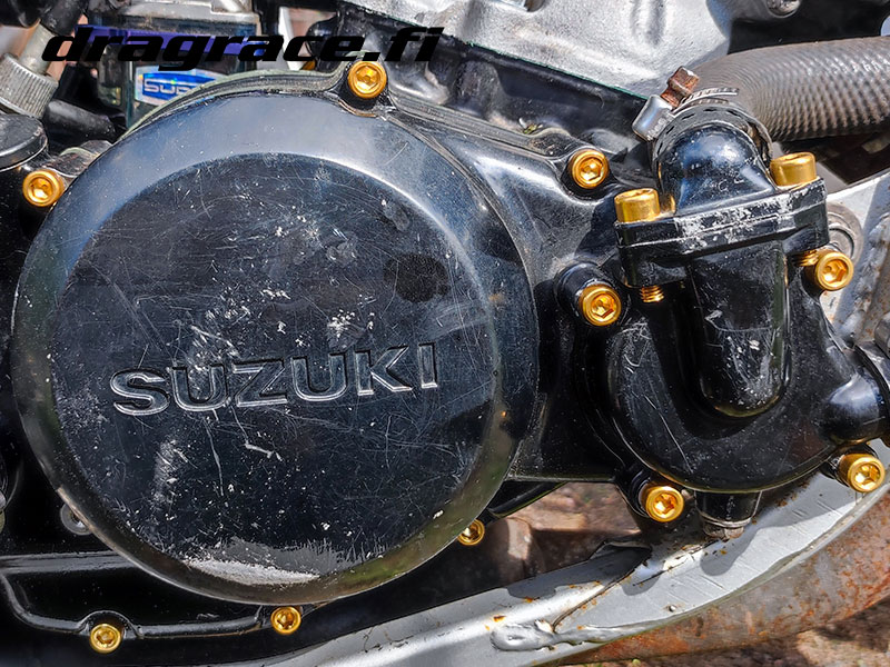 Moottorinpulttisarja Alumiinia Suzuki RG 125 1985-1991 - Pro-Bolt