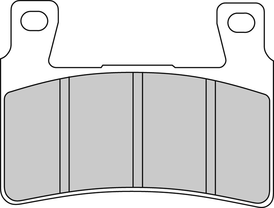 Jarrupalat Etu Honda CBR 600 RR 2003-2004, CBR 600 F 1999-2007, CB 1300 2003-2009 - Ferodo
