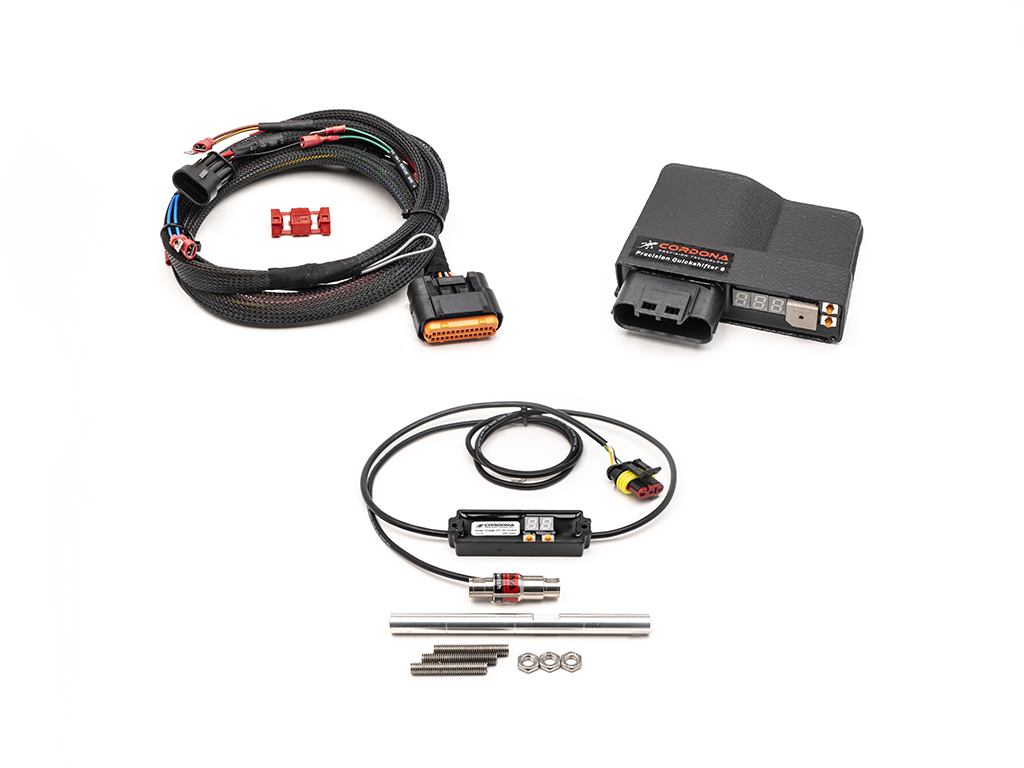 Precision Quickshifter 8 Combo Strain Gauge Quickshifter Kytkimellä, Yleismalli (3-Puolaisiin) Esim. Triumph Rocket III- Cordona