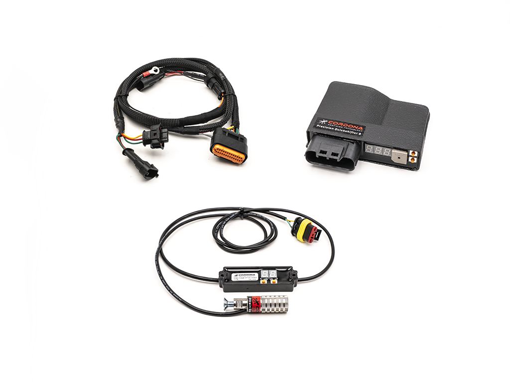 Precision Quickshifter 8 Combo Strain Gauge Quickshifter Kytkimellä Aprilia RSV Mille/Tuono Ilman Vaihdetankoa - Cordona