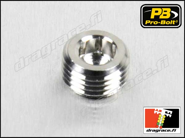 Jarrupalatapin Peitetulppa M10, Takajarru, Teräs - Pro-Bolt