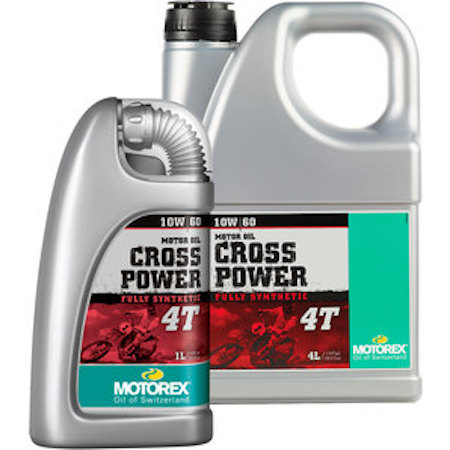 Moottoriöljy Cross Power Täyssynteettinen 4T 10W/50 1L - Motorex