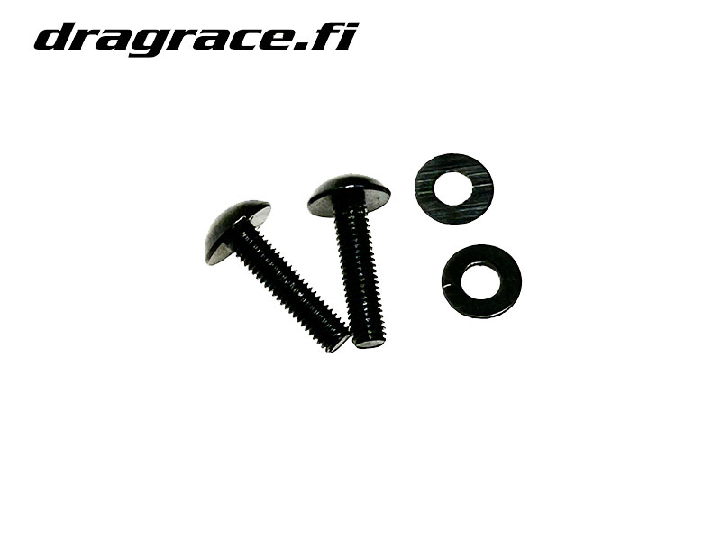 Katteenlasinpulttisarja (2 kpl), Suzuki Hayabusa GSX 1300 R 2021-2023 Alumiinia - Pro-Bolt