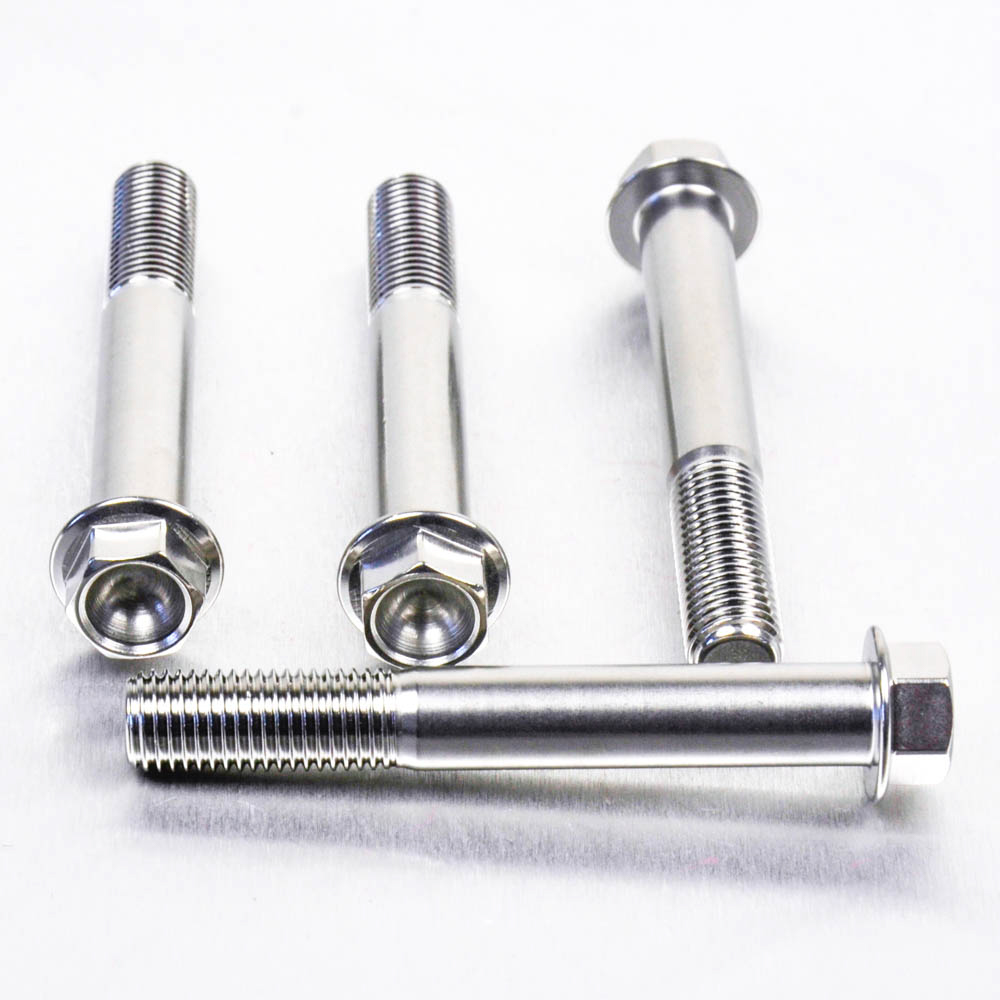 Jarrusatulan Kiinnityspultti 70 mm (4 kpl), Etujarru, Teräs - Pro-Bolt