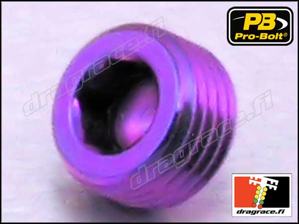 Jarrupalatapin Peitetulppa M10, Takajarru, Titaania - Pro-Bolt