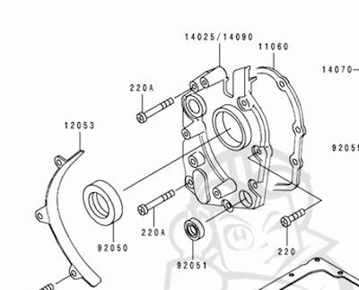 Gasket, Transmission Cover Kawasaki