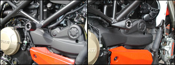 Crash Pads Ducati Streetfighter 2009 - Bike Design