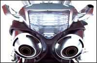 Led Takavalo Läpinäkyvä Led Vilkuin YAMAHA FZ6 FAZER 2004-2006