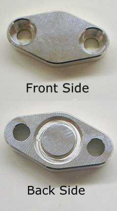 Oil Cooler Block Off Plate, Suzuki Hayabusa 1999-2020 - DME