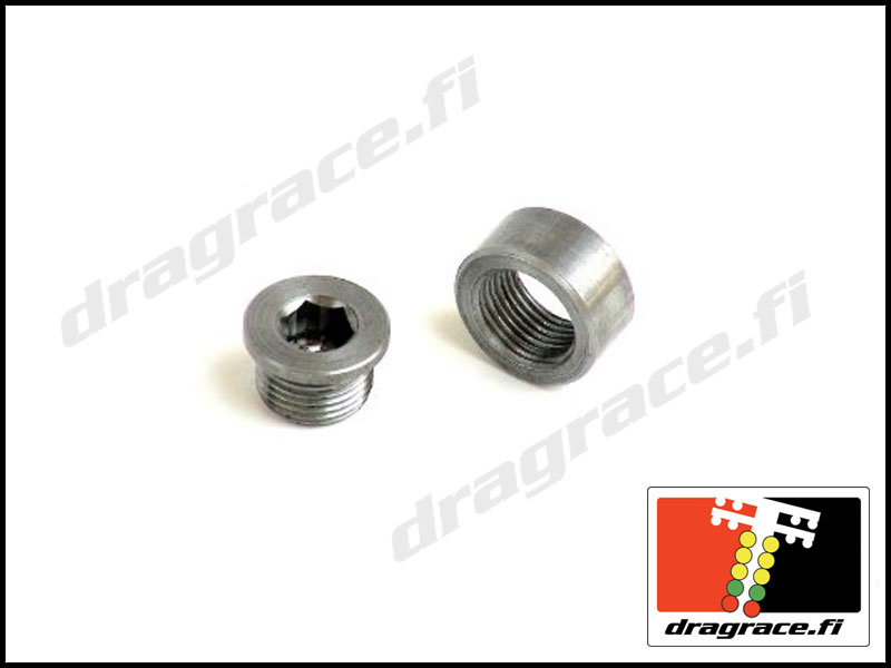 Air/Fuel Sensor Bung and Plug - Stainless Steel