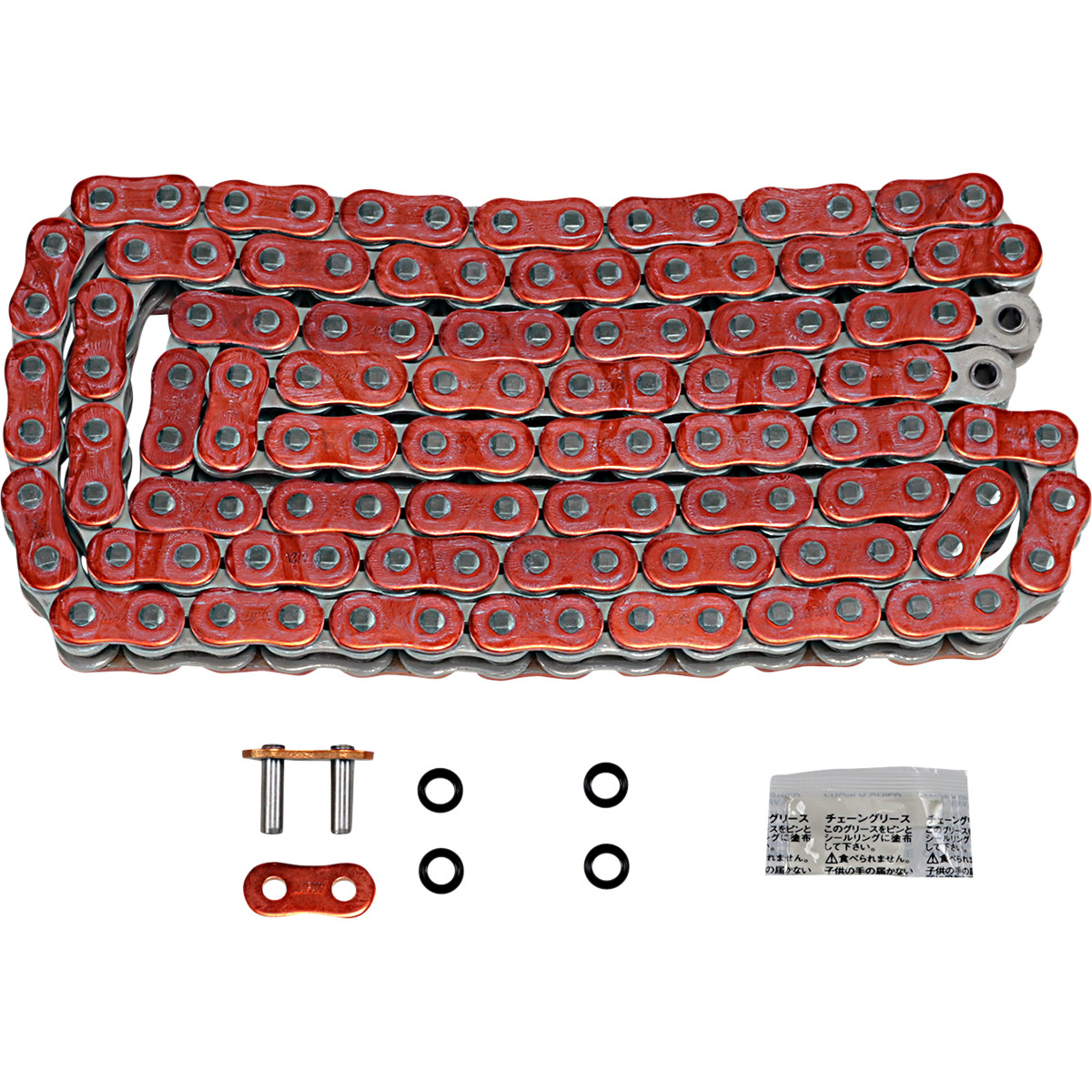 Ketju 530 ZVX3 "QX-rengas" 120 Lenkkiä Metalli Oranssi - EK Chains