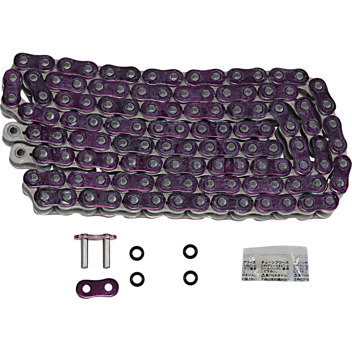 Ketju 530 ZVX3 "QX-rengas" 120 Lenkkiä Metalli Purple - EK Chains