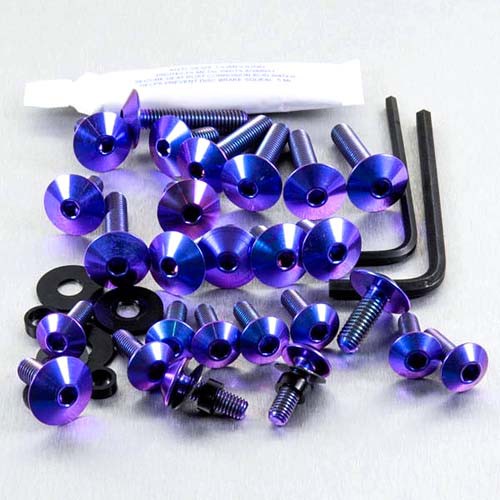 Katteenpulttisarja Titaania Kawasaki Z 1000 2007-2009 - Pro-Bolt
